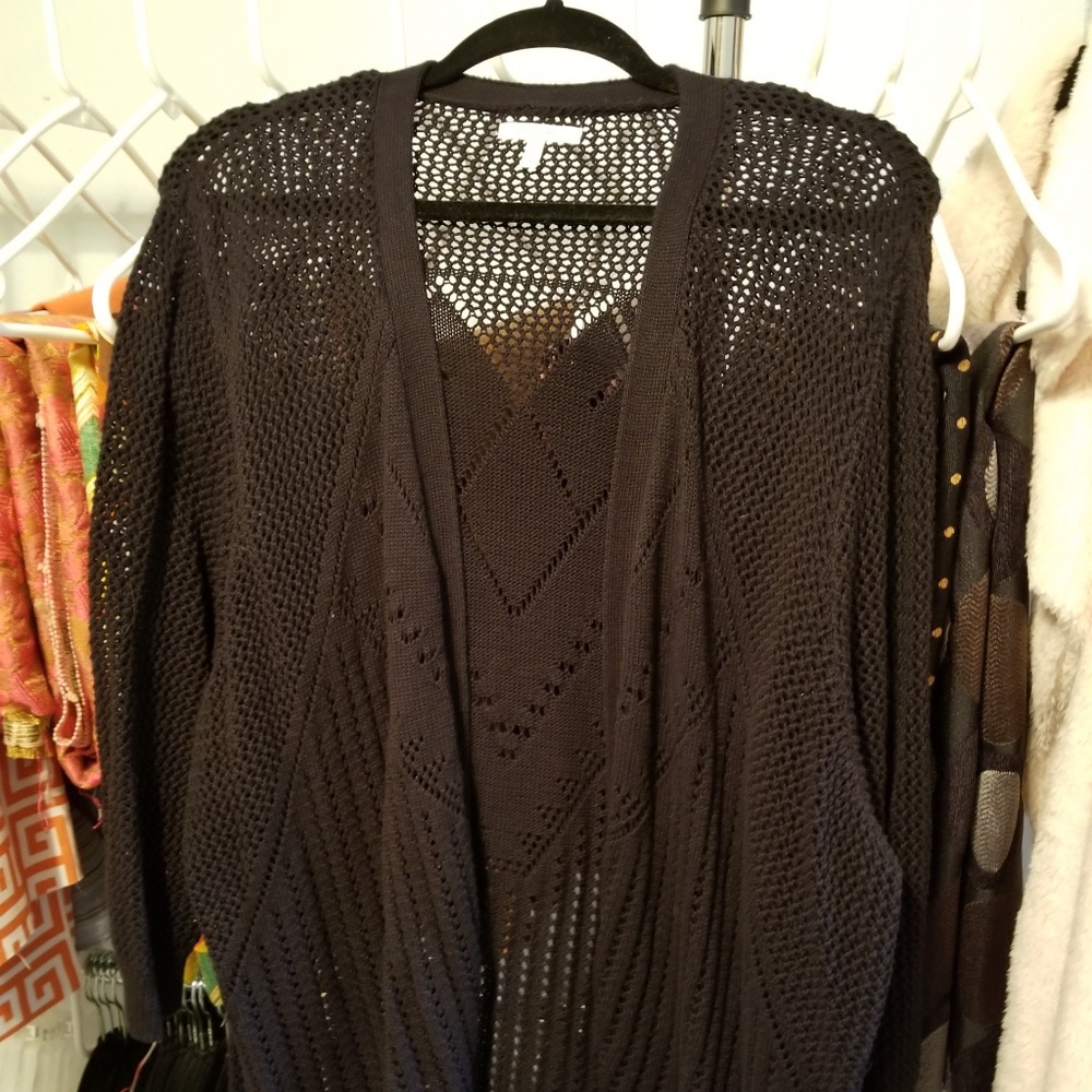 Loose knit sweater